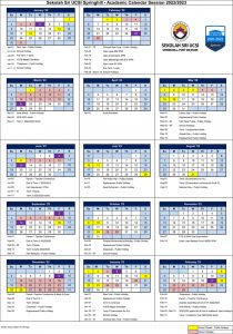 Academic Calendar - Sekolah Sri UCSI Springhill